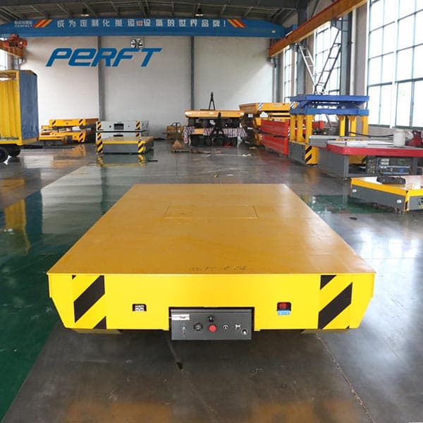 30 tons battery operated transfer trolley with flat deck